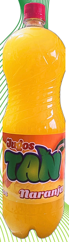 Jugo tan Sabor Naranja Endulzado con Stevie