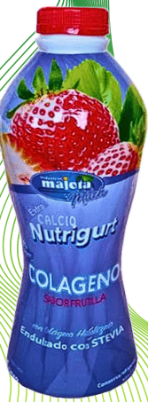 Nutrigurt Frutilla con Colágeno y Extra Calcio